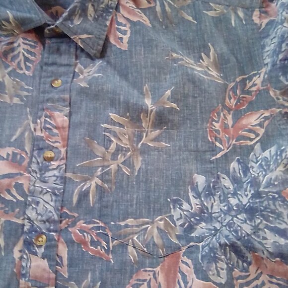 Ono Men's Blue Floral Shirt - Picture 6 of 6